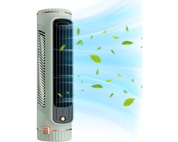 Luchtkoeler - Persoonlijke ventilator - Persoonlijke verkoeling - Stille werking - 10.5x11x10.5 cm…