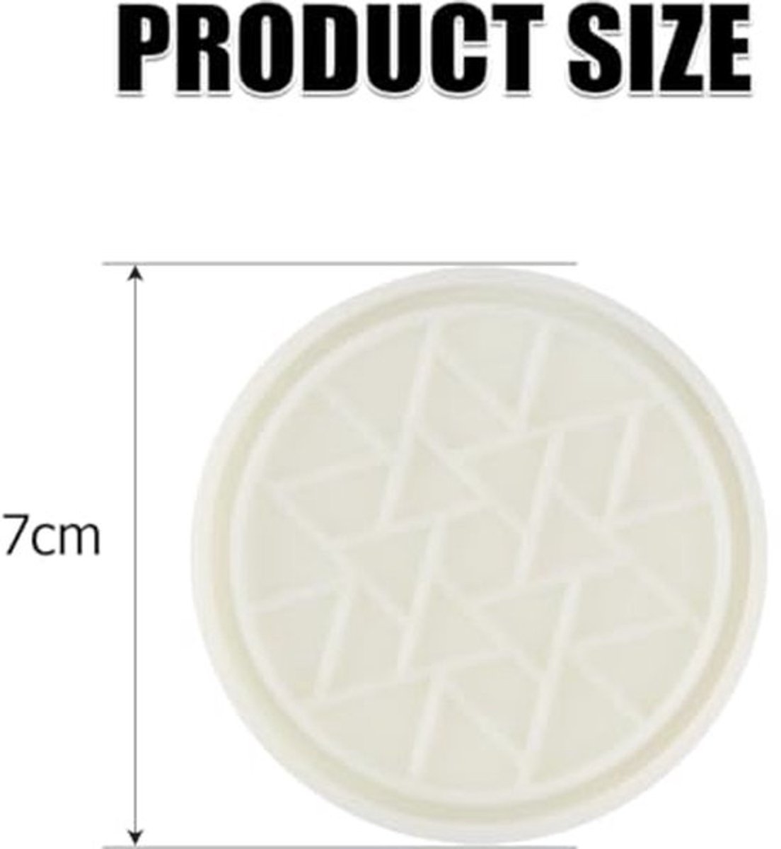 stuks antislip onderzetters, antislip siliconen onderzetters voor in de auto, antislip onderzetters voor in de auto, koffiekopje, onderzetter voor in de auto, antislip siliconen voor bekerhouders (witte verlichting)