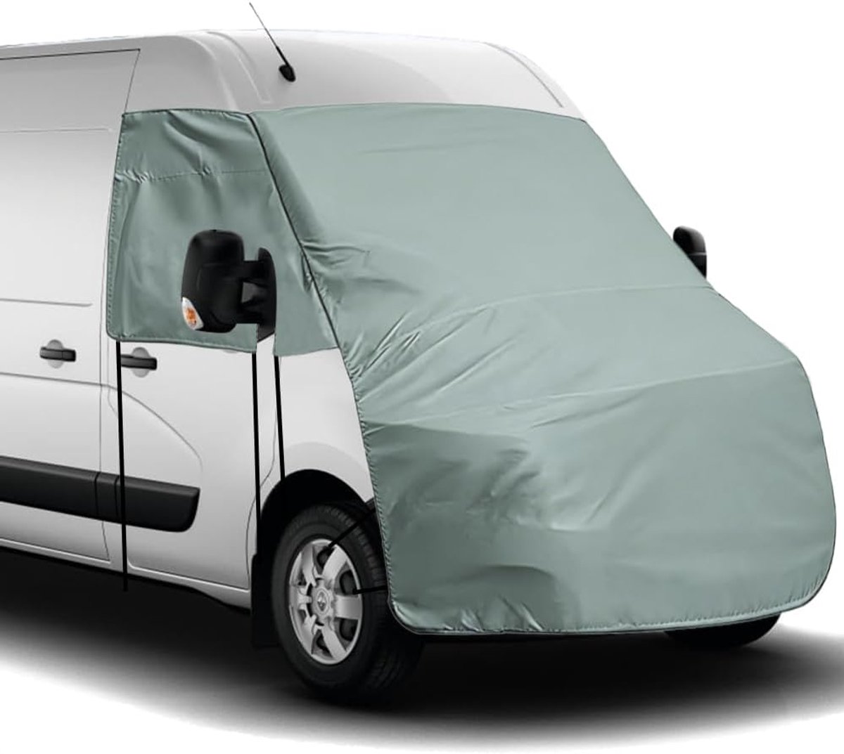 Voorruitbeschermer Renault Master NV400 2010-2024 - Waterdicht 600D polyester - Met magneten - Ideaal voor motorhomes - ShopVlot