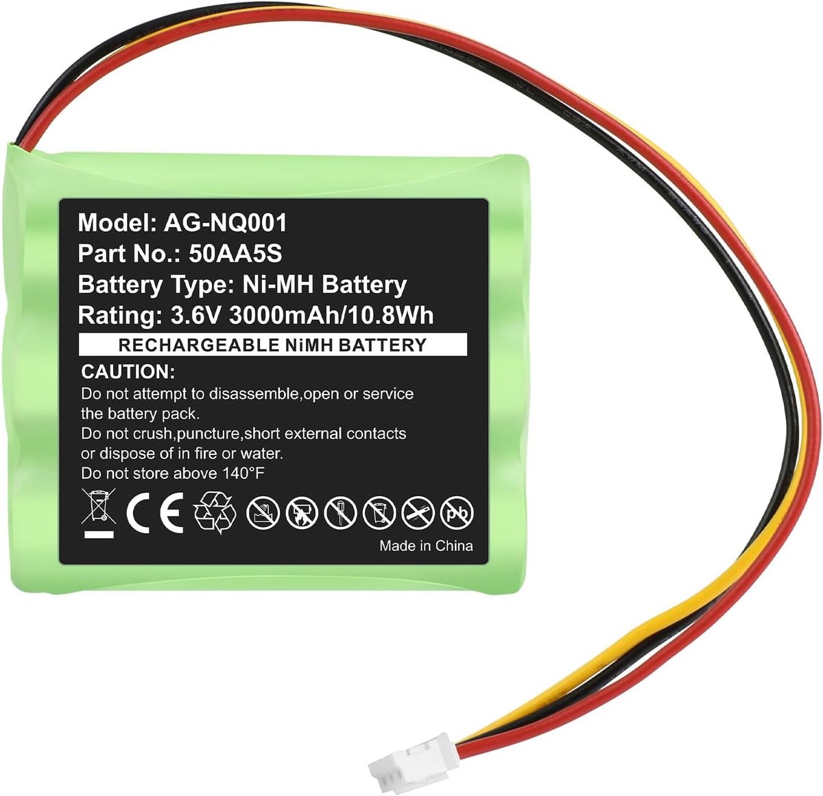 Batterij 3000mAh - 50AA5S - vervangend onderdeel voor Toniebox - lange speelduur - ShopVlot