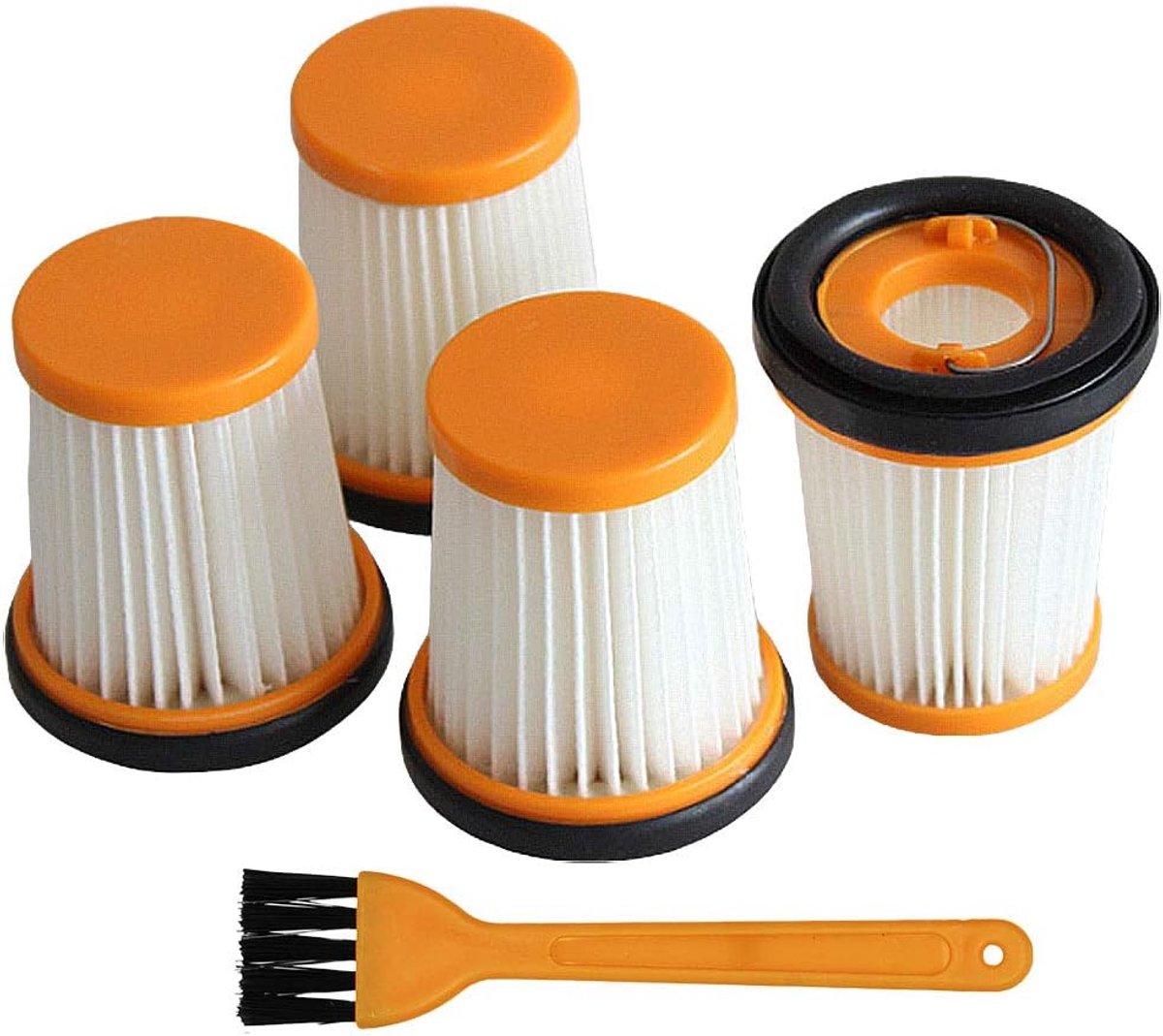 Filters voor draadloze stofzuiger - Set van 4 - Vervangfilters - Voor een schoner huis - ShopVlot