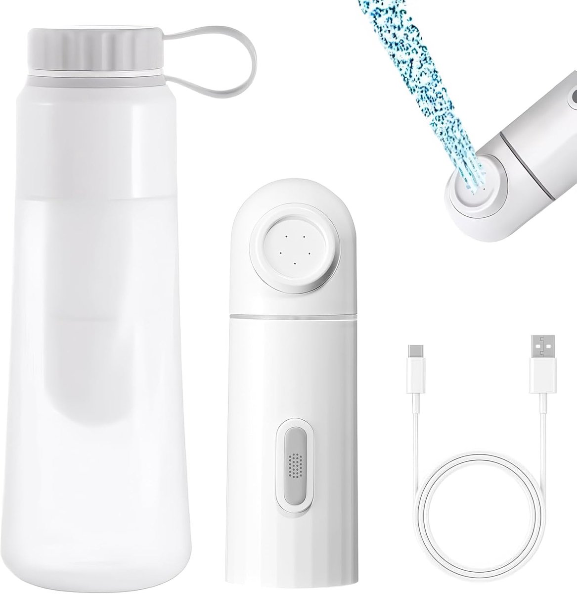 Mobiele bidet 350ml - Elektrisch - Compact en lichtgewicht - Ideaal voor persoonlijke hygiëne - ShopVlot