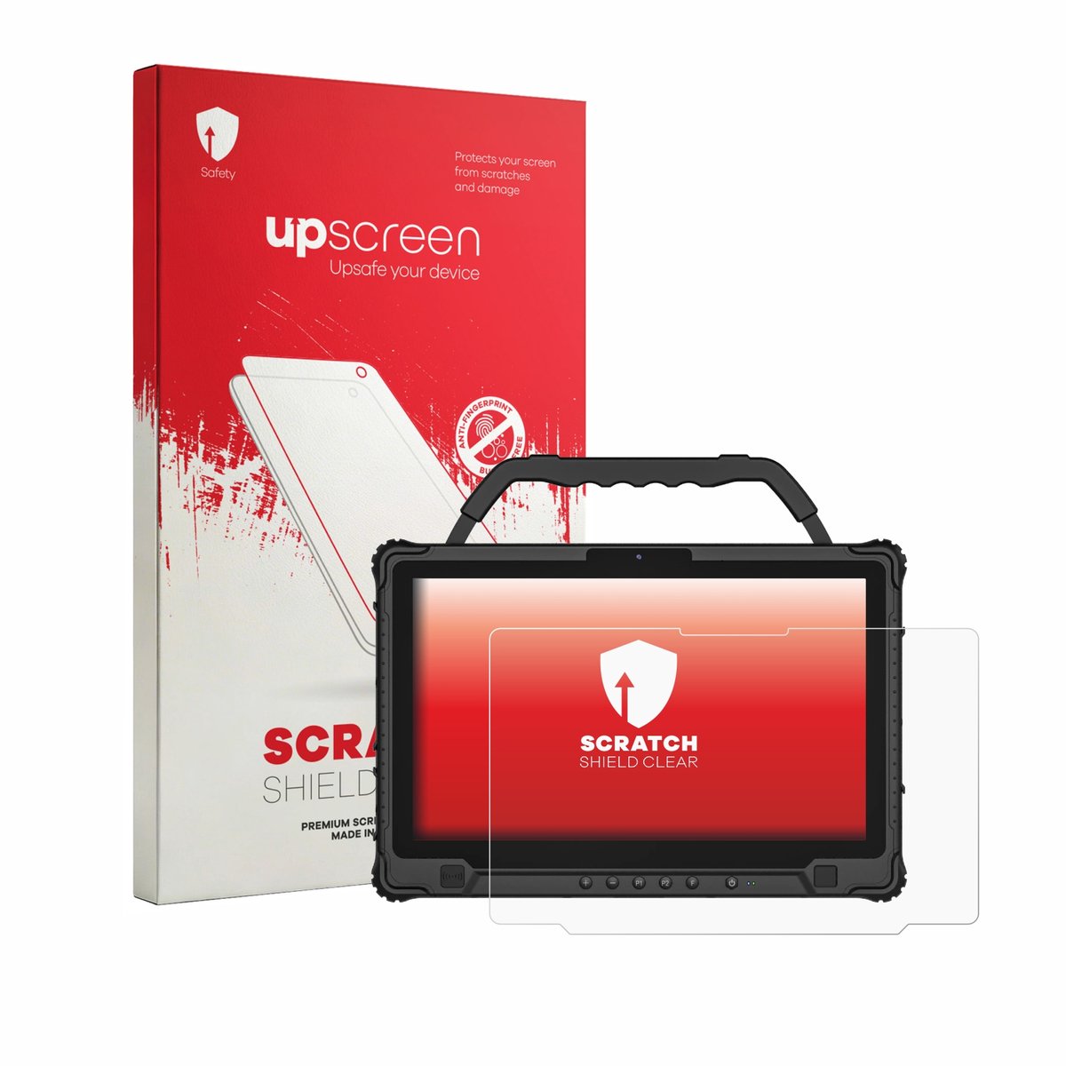 upscreen - Screenprotector voor Emdoor EM-I14M 14" - Folie Beschermfolie transparant