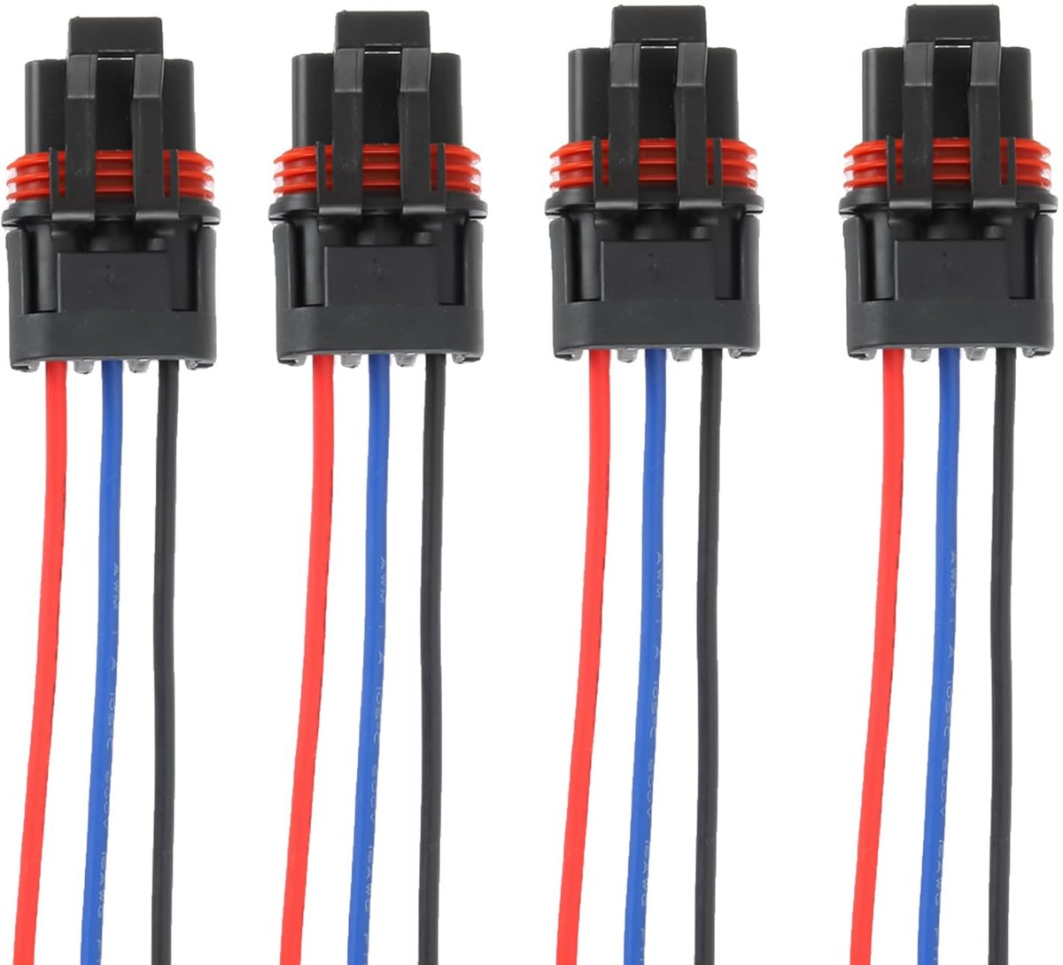 Pigtail connector vervanging - 4 stuks - blauw - voor Polaris stopcontact 2018-2024 - ShopVlot
