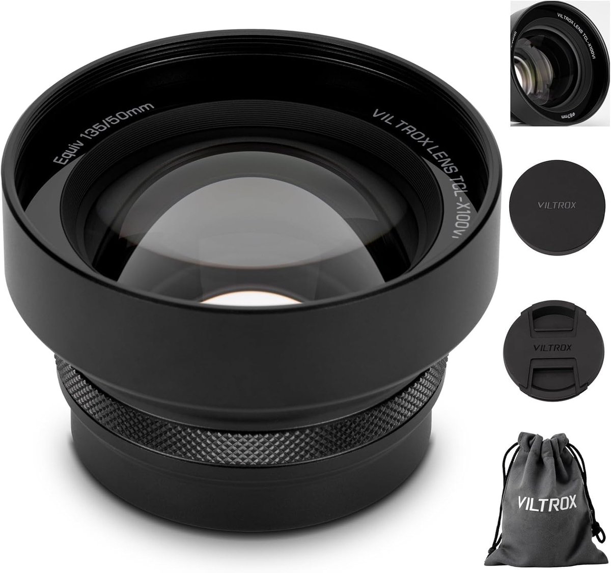 Teleconverterlens 1.4x - VILTROX TCL-X100 VI - voor Fuji X100 series - verbeterde zoommogelijkheden - ShopVlot