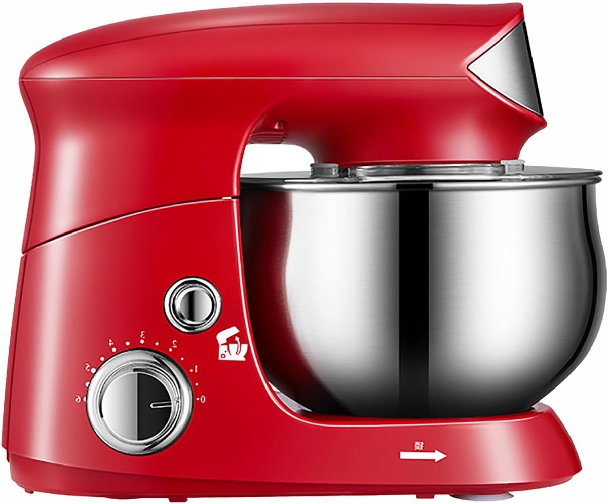 Tafelmixer - Keukenmixer Bakmixer - Bakken en Koken - 6 Snelheden - 35 Liter - Wit