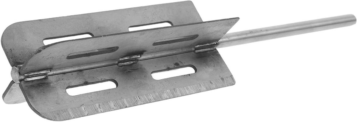 Varkenshaarschraper - Ontharingsgereedschap Vee - Vee Verwerken - Roestvrij Staal - 25 cm - Zilver