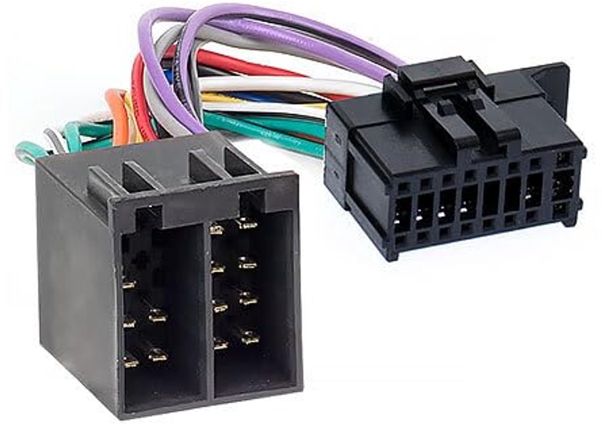 Radio-adapter PIONEER ISO - A404 - Plug-in voor auto radio - Eenvoudige installatie en compatibiliteit - ShopVlot