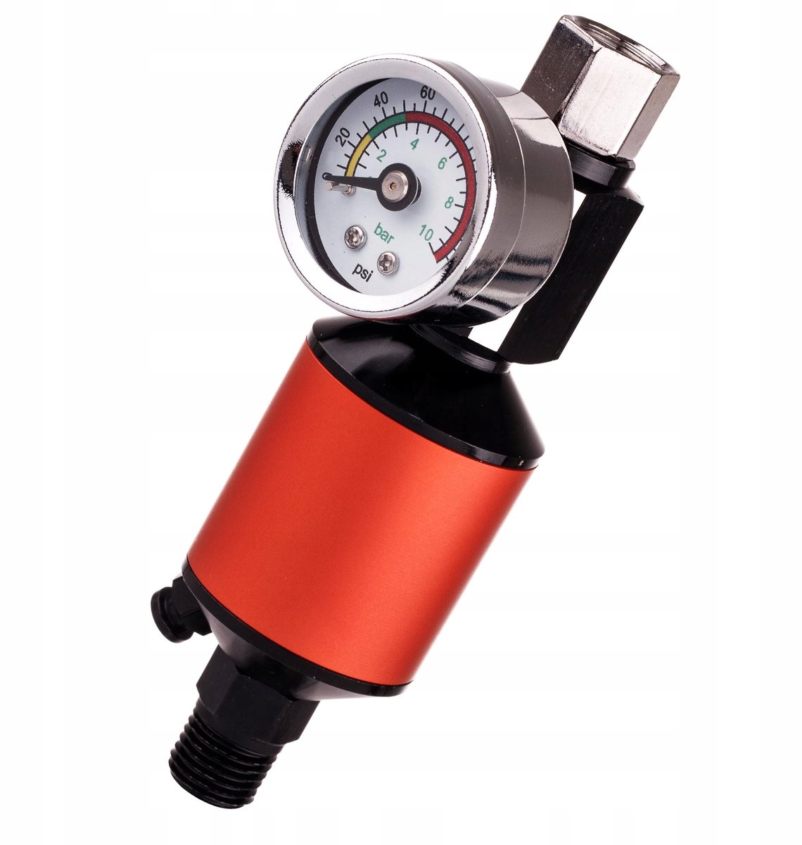 Drukregelaar met waterafscheider voor spuitpistool - 1/4"