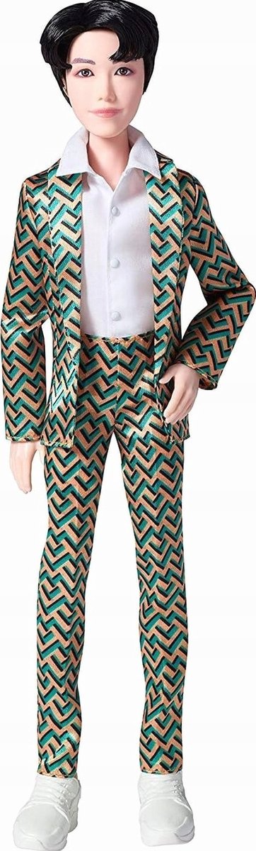 Verzamelbare KPOP Actiefiguur met Beweegbare Gewrichten en Haar