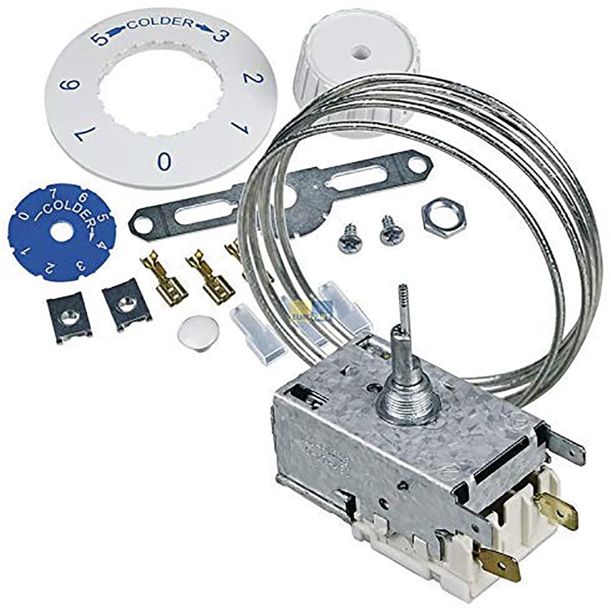 Thermostaat koelkast vriezer K60 serie - met ontdooi functie - temperatuurregeling - veelzijdige toepassing - ShopVlot
