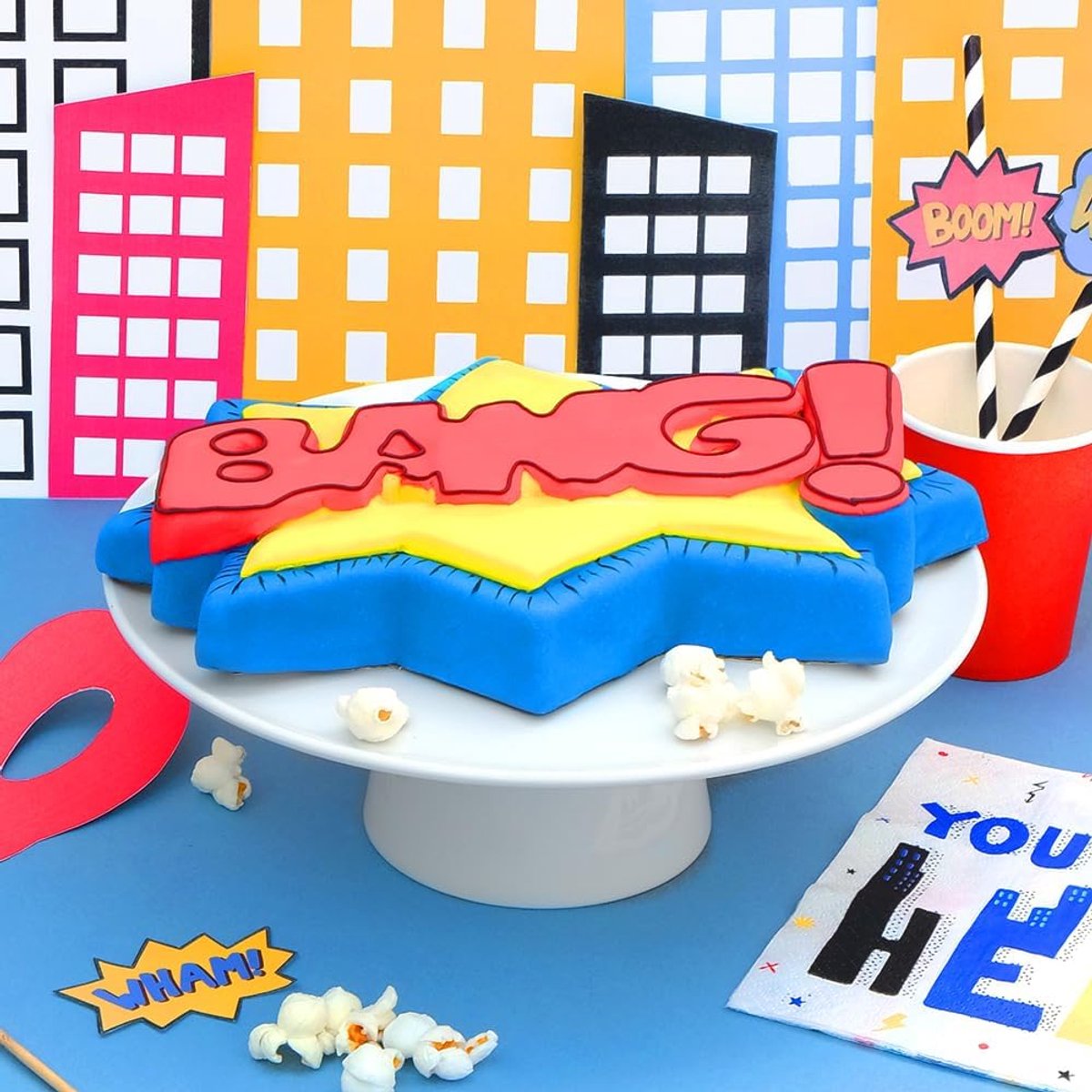 Cakevorm - Silicoon superhelden - 100% food veilig - Ideaal voor kinderfeestjes - ShopVlot