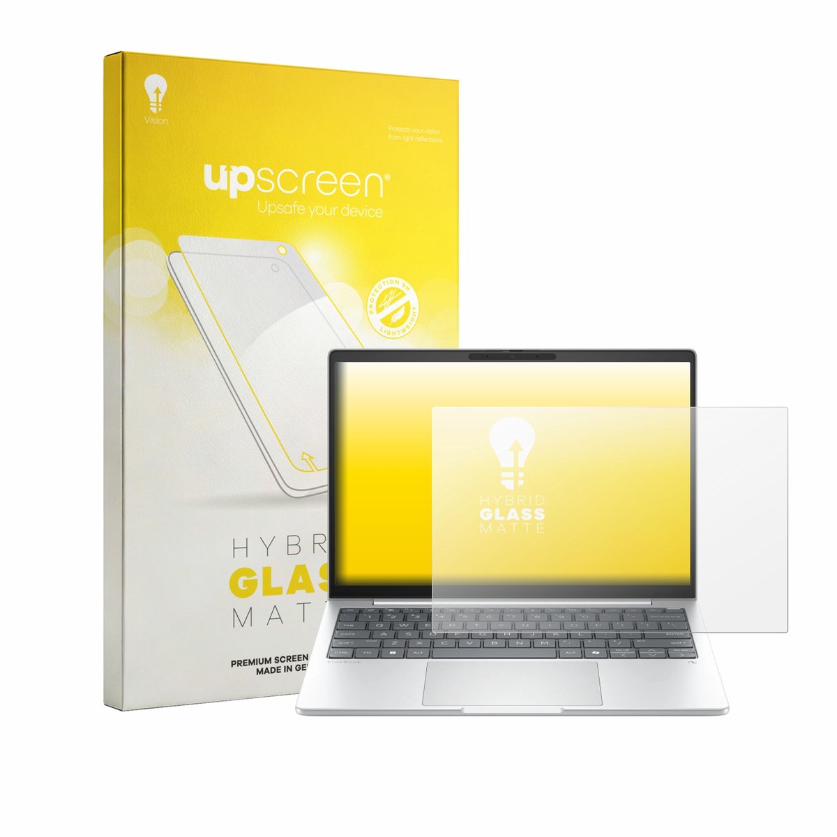 upscreen - Screenprotector voor HP EliteBook 8 G1a 13" - Folie Beschermfolie Beschermglas matte
