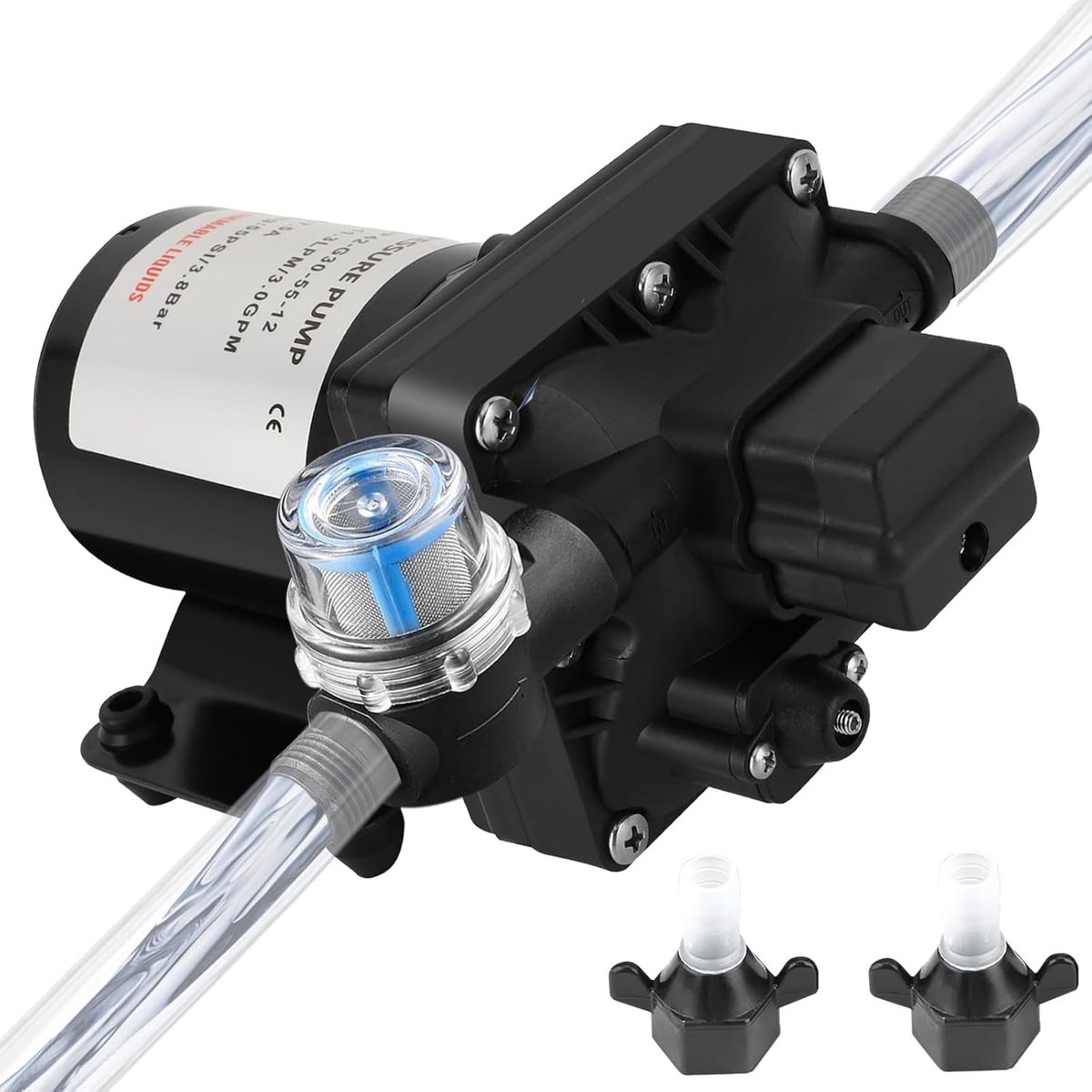 Waterpomp 12 V - 3.0 GPM - Zelfaanzuigend - Ideaal voor campers en caravans - ShopVlot