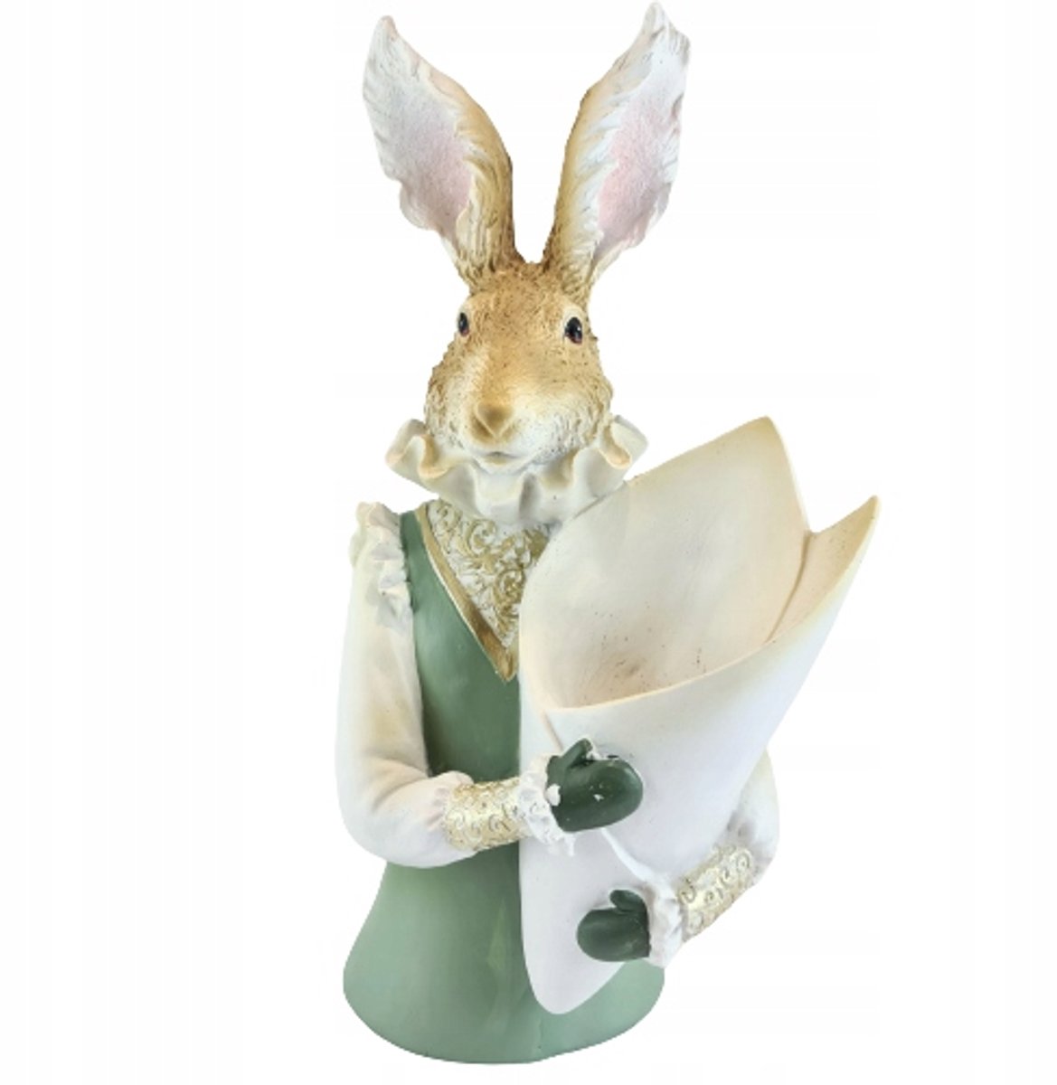 Decoratie Paashaas Figuur 30cm - Keuze uit 2 Stijlen