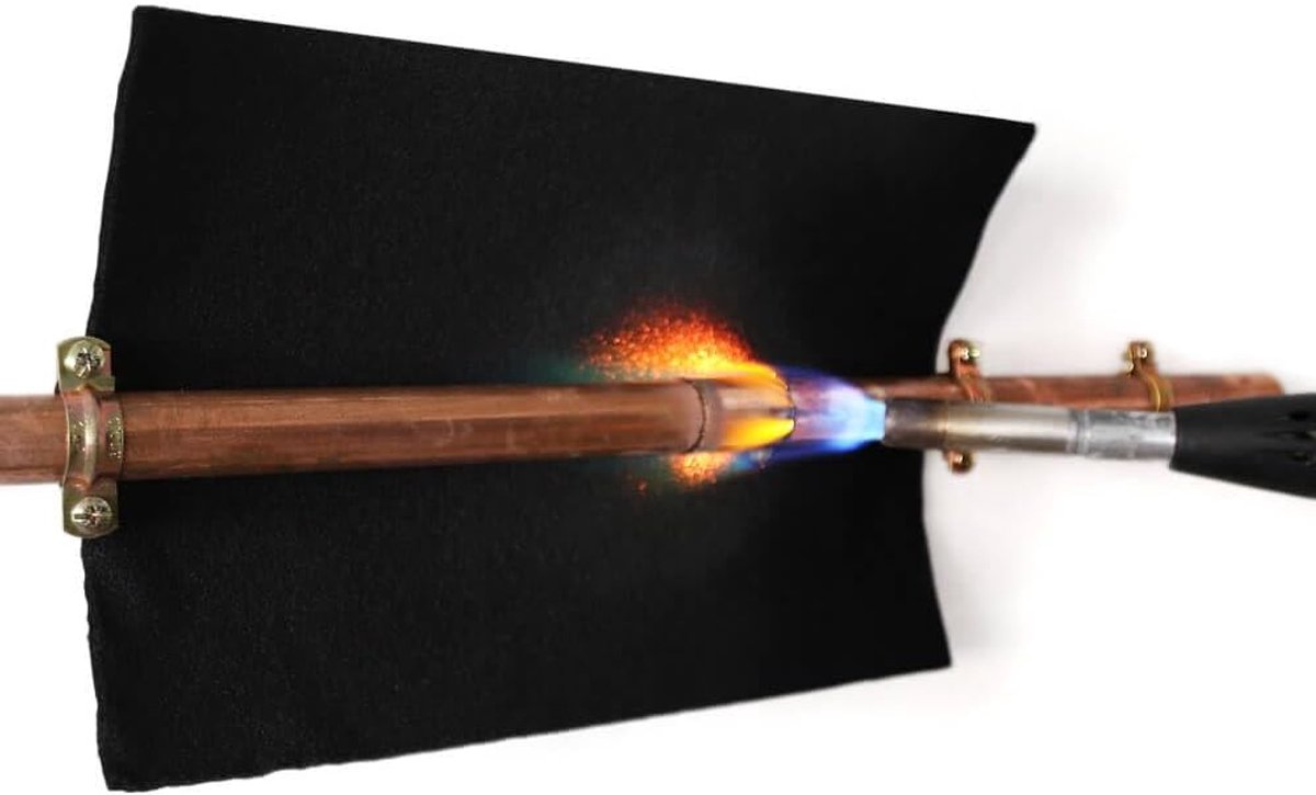 Soldering Blanket 3-Pack - 1400°C Temperatuurweerstand - Thermische Isolatie - Bescherming bij solderen - ShopVlot
