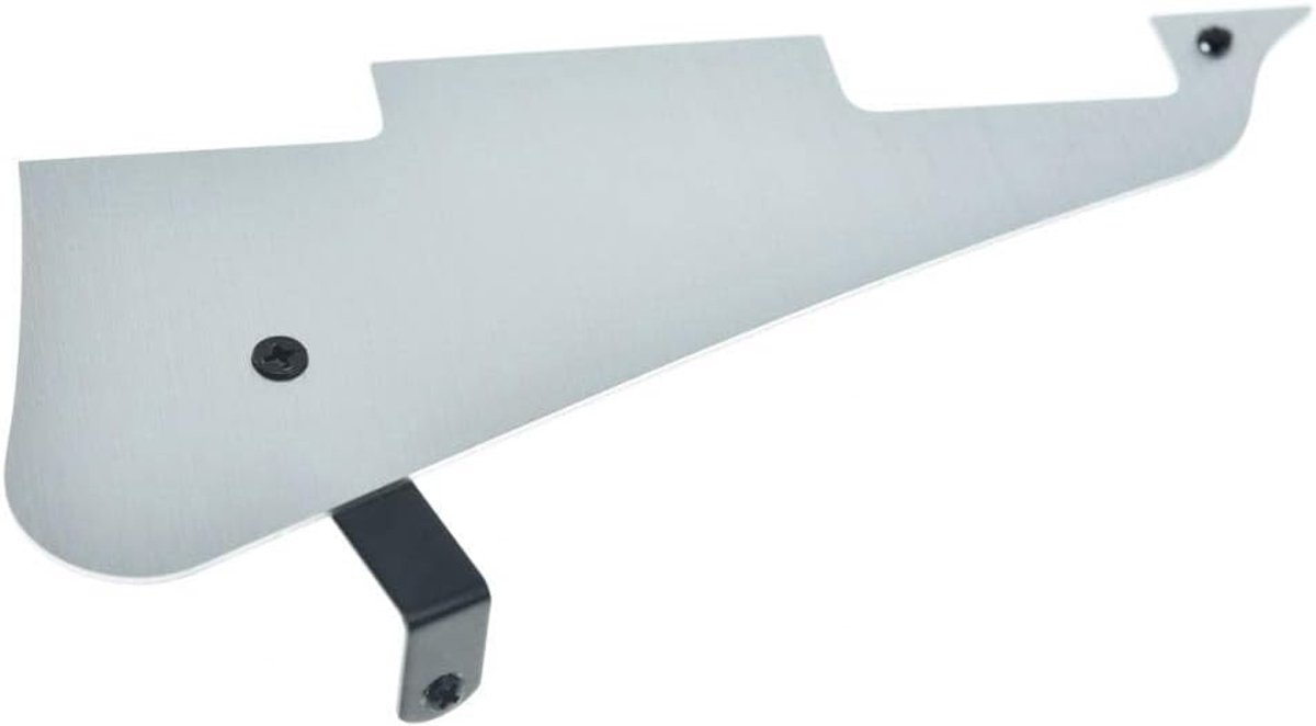 LP gitaar pickguard - aluminium - zwart roestvrijstalen bevestiging - perfect voor Gibson Les Paul - ShopVlot