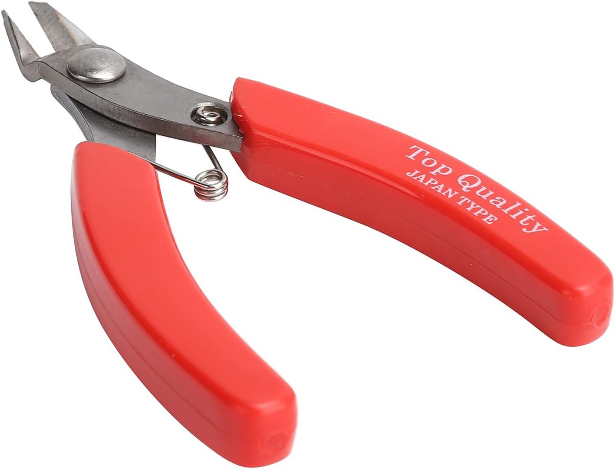 microdraadsnijder 2 stuks - roestvrijstaal - ergonomisch ontwerp - ideaal voor elektronica en sieraden maken - ShopVlot