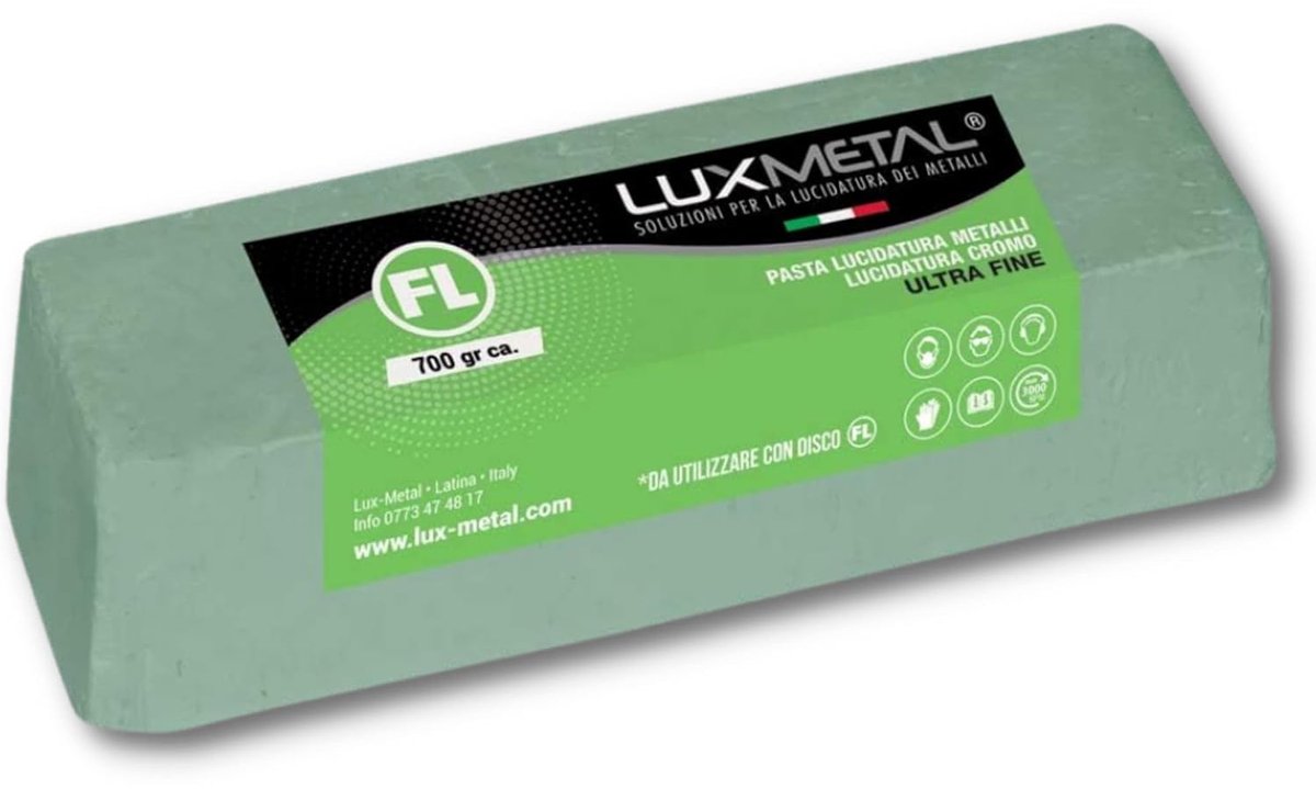 Polijstpasta Ultra Fijn 700 g - Groene Poeder - Voor Metalen en Hout - Verwijdert Microkrassen - ShopVlot