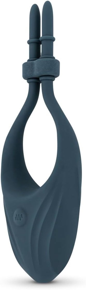 Cockring verstelbaar - blauwe silicone - waterproof - zorgt voor harder en langer genot - ShopVlot