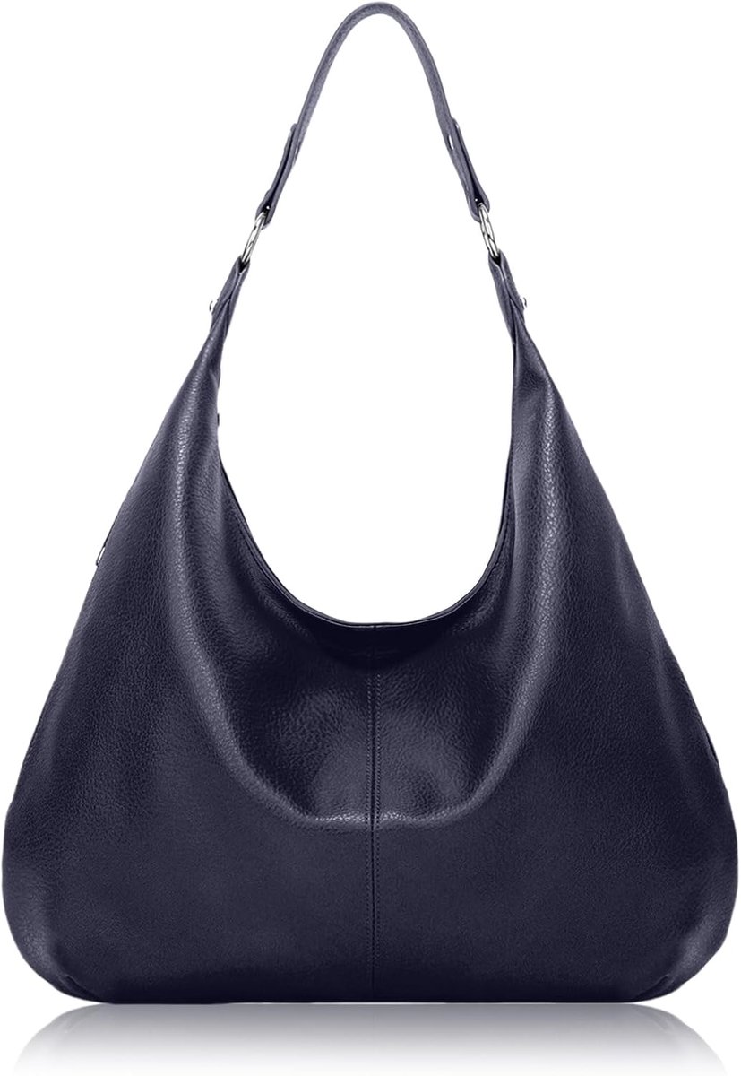 Schoudertas Grote Capaciteit - Vintage PU Leer - Retro Elegant - Ideaal voor Werk en Reizen - SnelShoppen