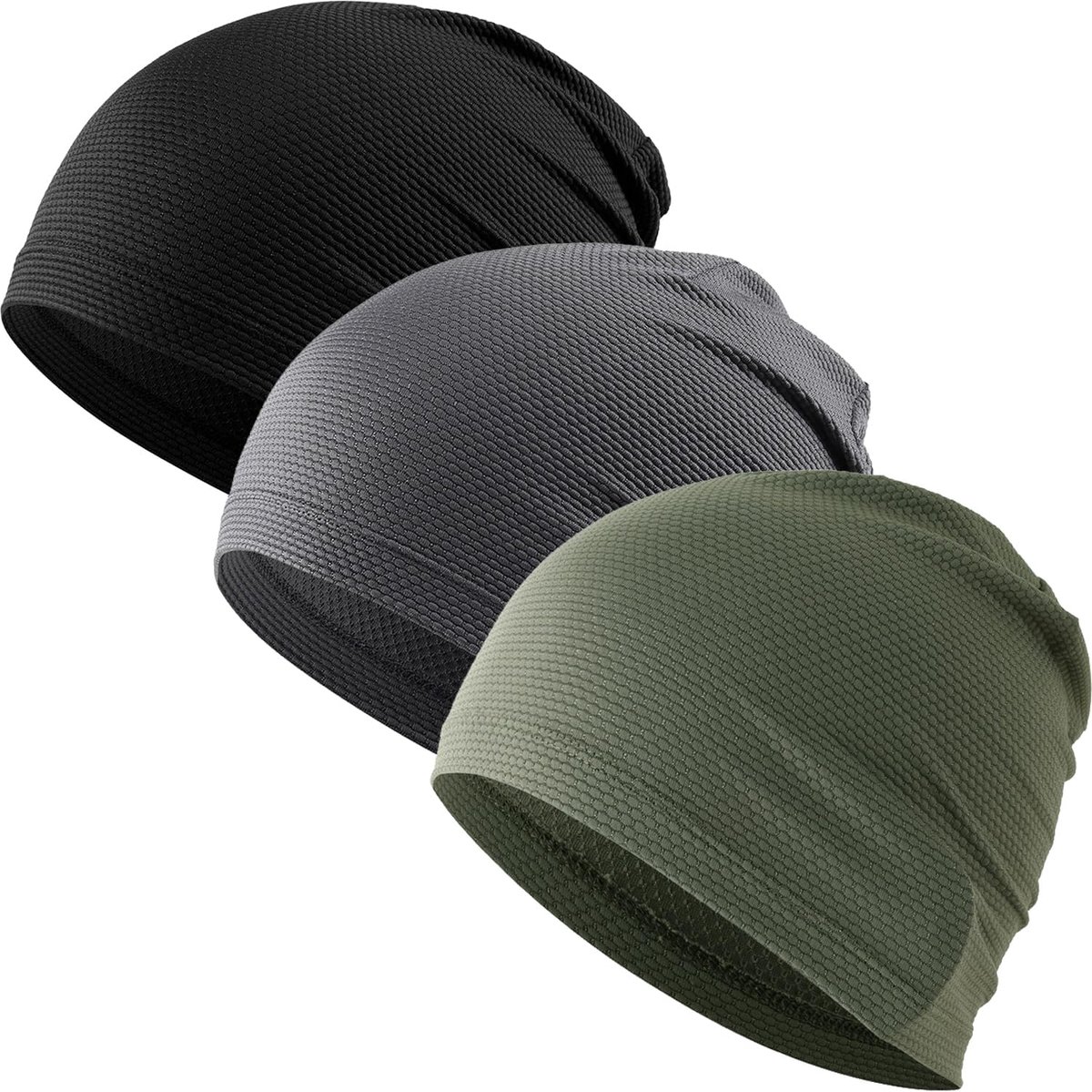 Koelcap 3-Pack - Ademend 3D Mesh - Voor Fietsen, Gym & Zomer - Geschikt voor Mannen en Vrouwen - SnelShoppen