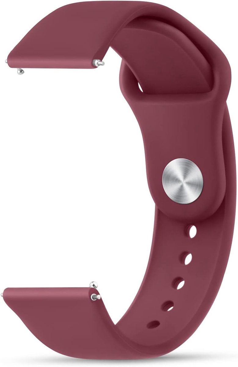 Siliconen horlogeband 20mm - Verstelbaar en zacht - Sportieve vervanging - Comfortabel voor dagelijks gebruik - ShopVlot