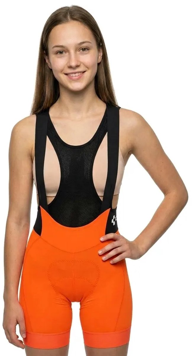 Q36.5 Gregarius Pro Fietsbroek Oranje L Vrouw