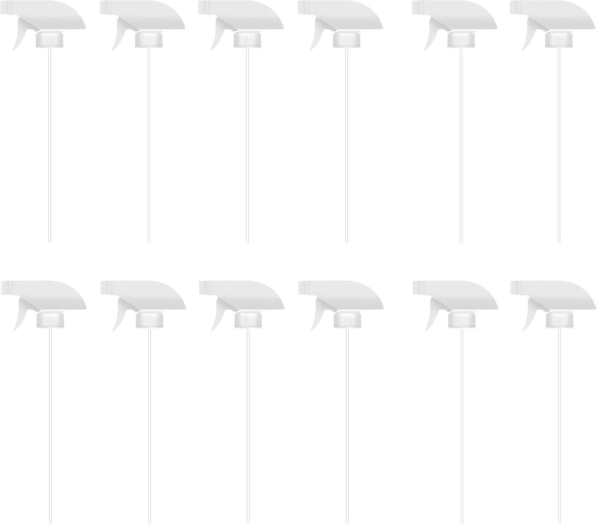 Spray nozzles 12 stuks - vervangbare accessoires - universeel voor vloeistoffen - efficiënt reinigen - ShopVlot