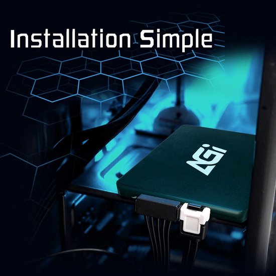 Interne SSD - Solid State Drive - Opslag Uitbreiden - SATA 2.5 Inch - 1 TB - Multicolor — afbeelding 2