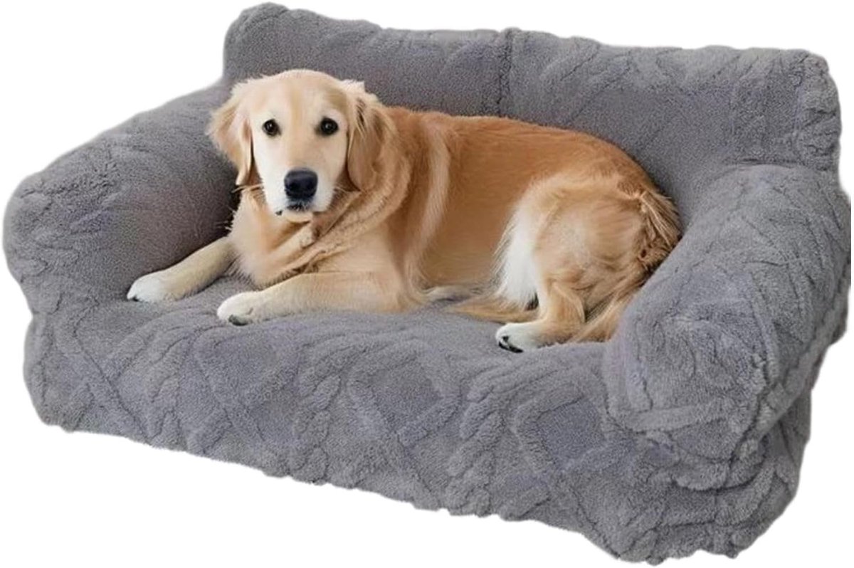 Pluchen Zacht Elastisch Afneembaar | Hondenbed Puppy Kat Kitten Klein Middelgroot Groot voor Kittens, Kleine MiddelRassen, Binnen, Huis, Appartement, Bench