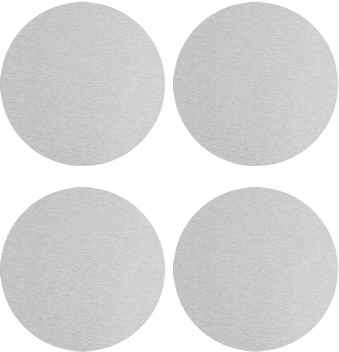 Aluminium ronde plaat, 4 stuks, 150 mm diameter x 1 mm dikte, hoogwaardige aluminium plaat, rond van 6061 aluminium, nauwkeurige metalen schijf voor doe-het-zelf knutselen, modelbouw en
