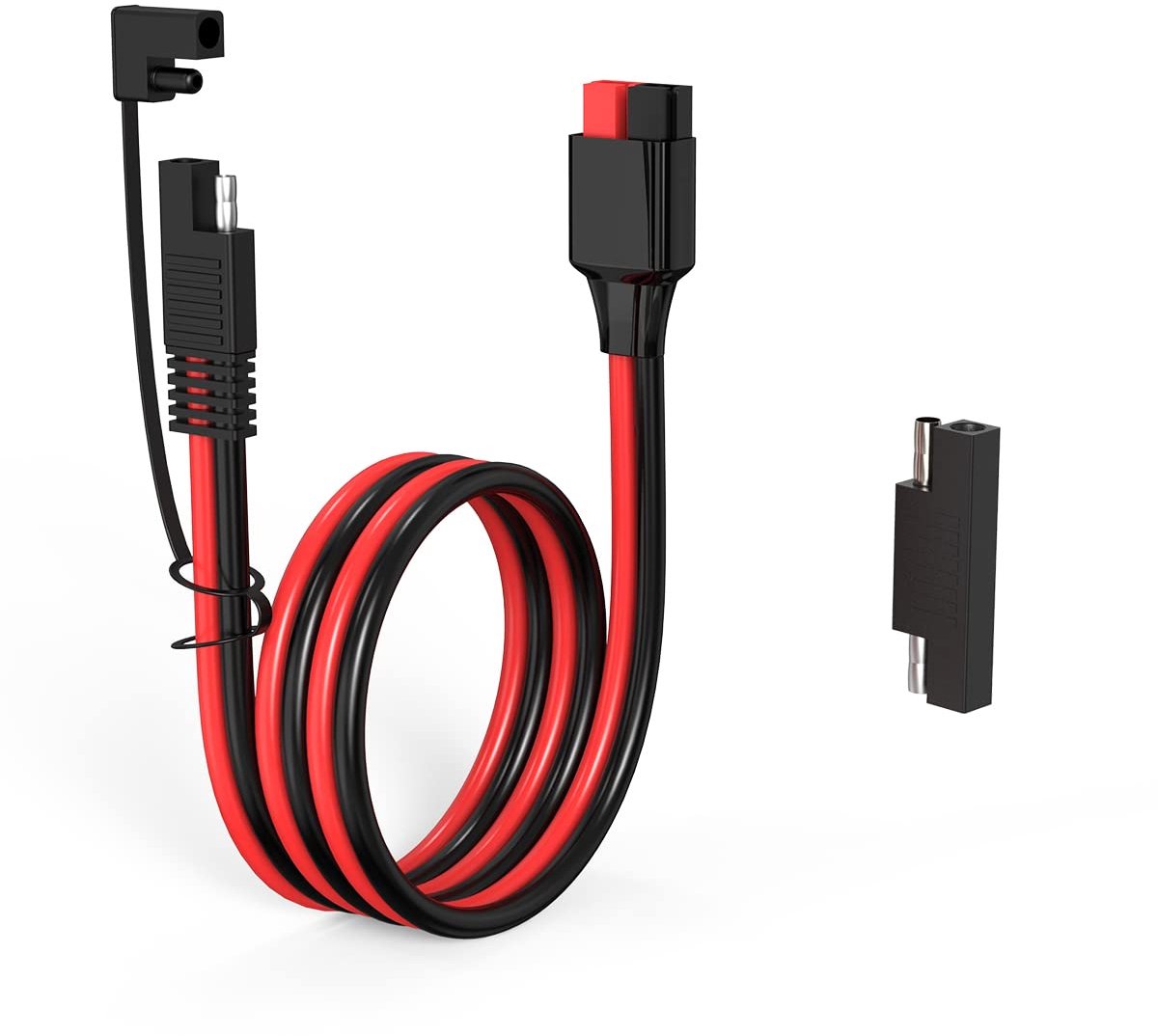 SAE verlengkabel 12AWG - Anderson connector - 2FT - Polarity reverse adapter - Voor zonnepanelen - ShopVlot