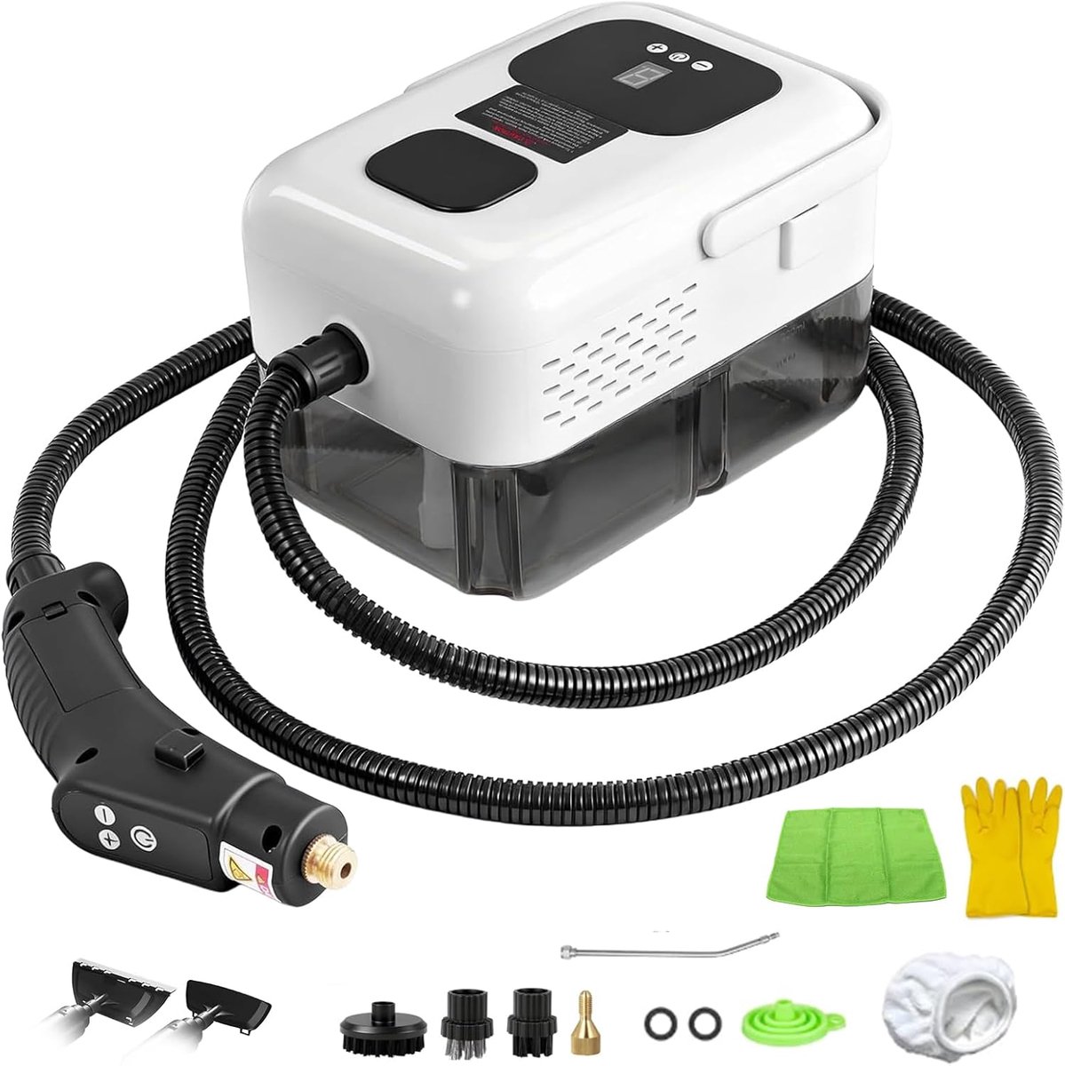 Stoomreiniger 1500W - 1,2L Waterreservoir - Handheld - Ideaal voor keuken en badkamer - ShopVlot