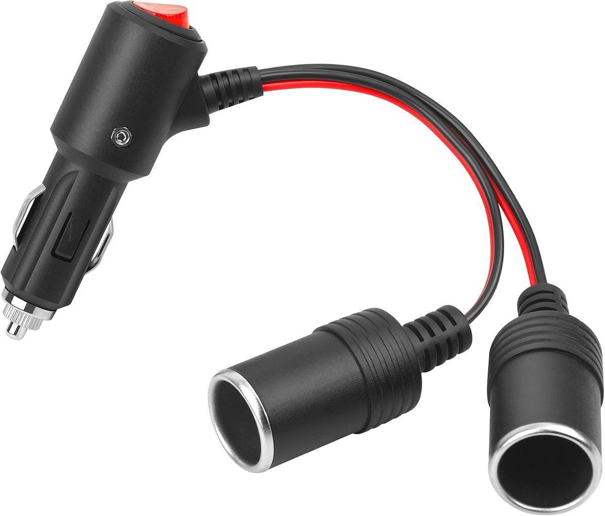 Sigarettenaansteker splitter - 12V/24V - 2 uitgangen - ideaal voor auto en caravan - ShopVlot