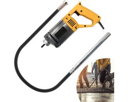Betontriller 1000 W - Betonvibrator met 1,5 m Trilnaald - Ø 35 mm - 5000 t/min - Voor Vers Beton