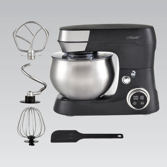 Maestro MR-558 Serie - Keukenmachine - 2000W - 5L Kom - Planetair Systeem van Maestro — afbeelding 3