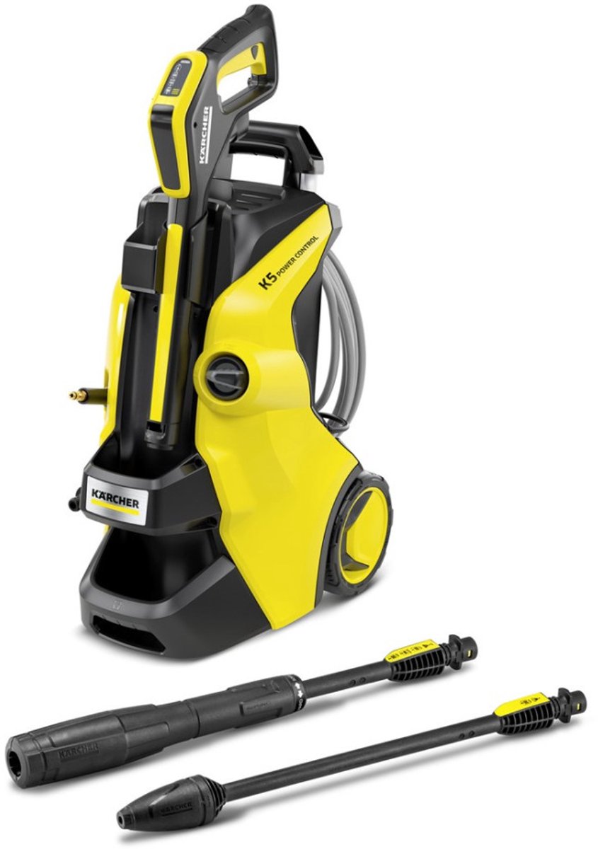 Kärcher K 5 Power Control Flex Hogedrukreiniger - PremiumFlex hogedrukslang - 145 bar - 500 l/u - 40 m²/u - Geschikt voor oa. auto - terras - fietsen - motoren - tuinset en gebieden rondom huis – foto 2