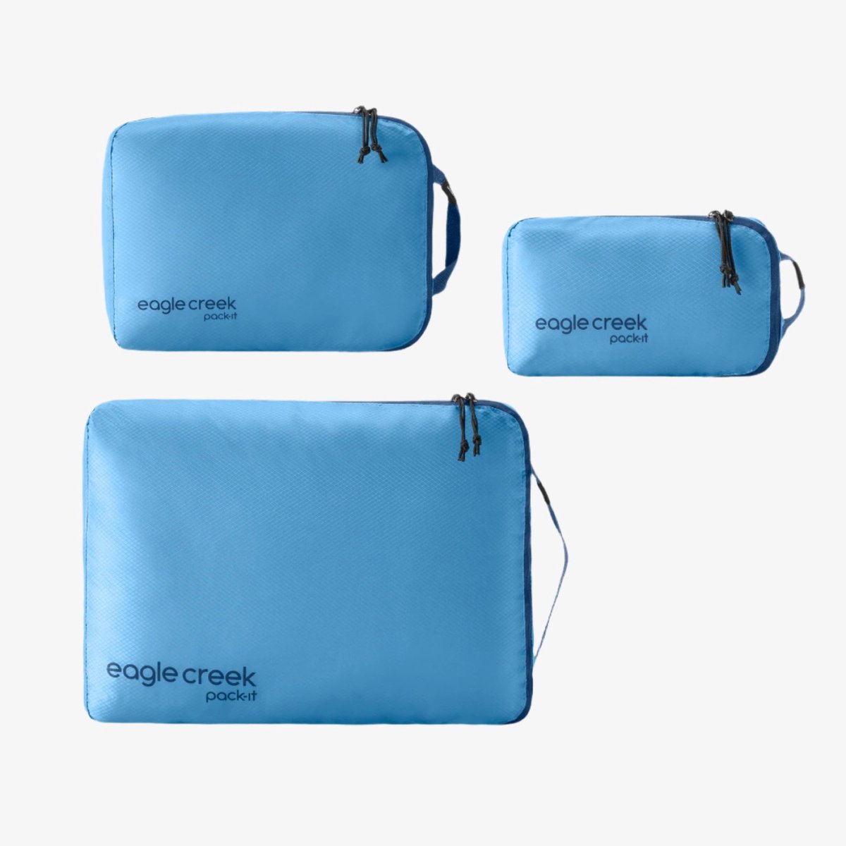 Eagle Creek Pack-It Isolate Cube Set XS/S/M 3-delig - opbergzak (blue dawn)