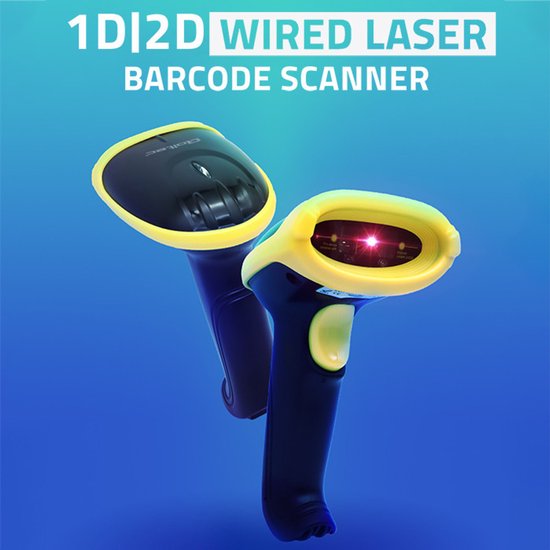 Qoltec Serie - Bekspanner - 1D 2D - USB — afbeelding 4