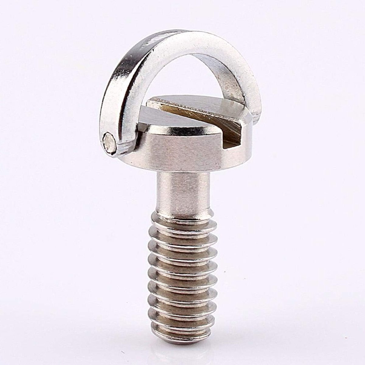 1/4" RVS D-ring Schroef voor Camera Statief, D-ring Adapter en Bevestigingsschroef voor Fotografie Accessoires