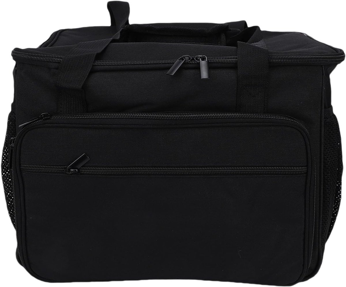Stoomreiniger Opbergtas - Accessoires Organizer - Schoonmaakspullen Opbergen - Verstelbare Compartimenten - 38 x 33 x 275 cm - Zwart