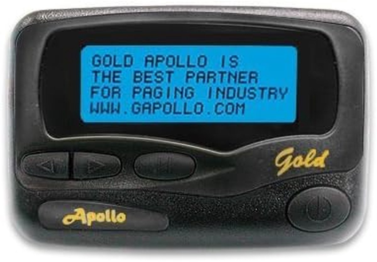 Programmeerbare Pager - Communicatie Apparaat - Meldingen Ontvangen - Lange Standby Tijd - 17 Minuten Opname - Zwart