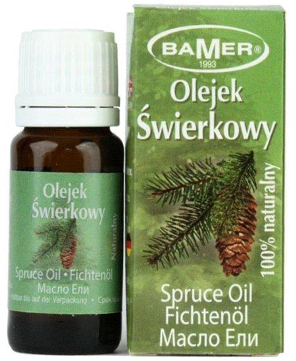 BAMER Etherische Olie Spar 7 ml - Etherische Olie - 100% Natuurlijk, Aromatisch
