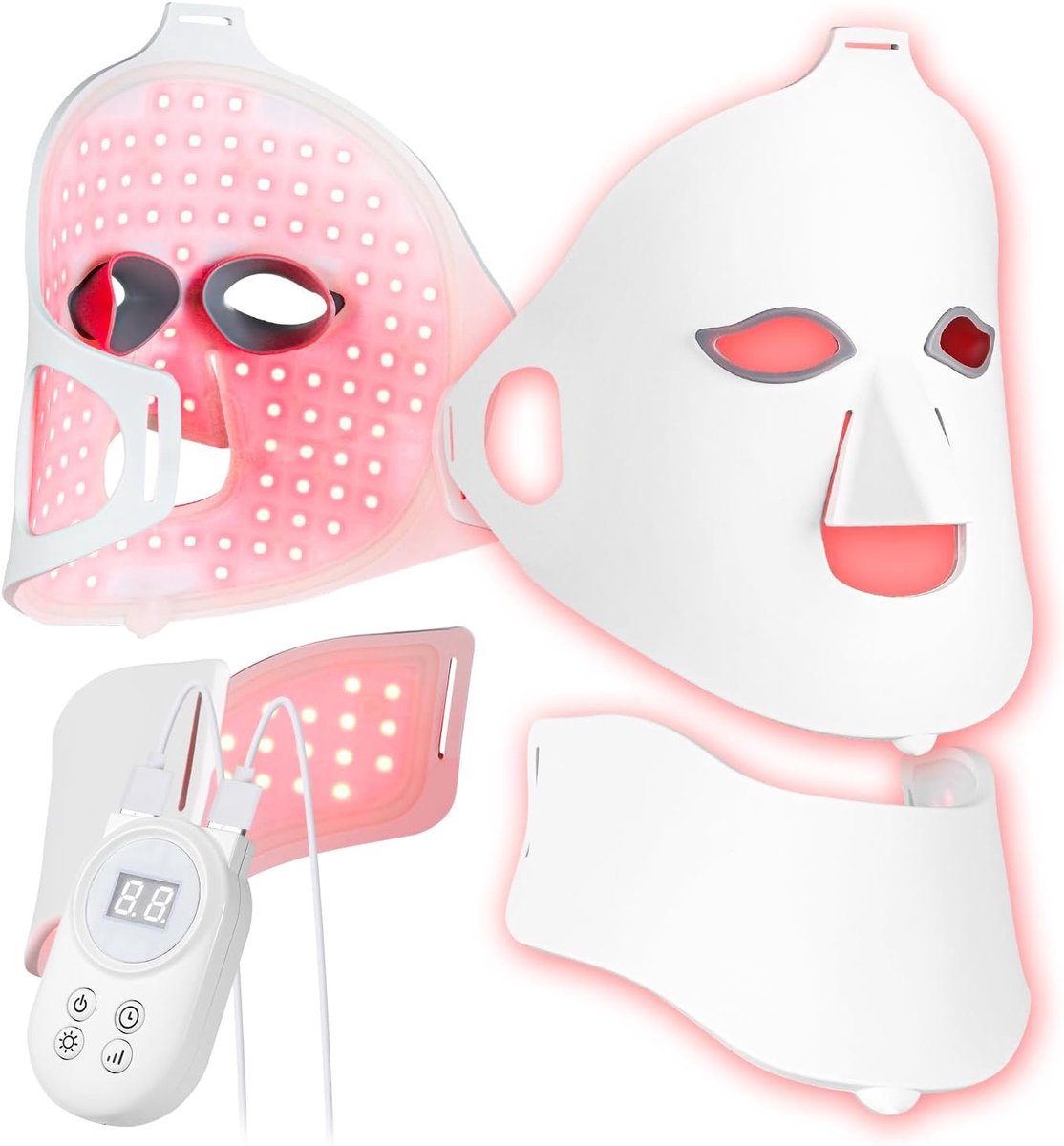 Led Masker - Gezichtsmasker - Huidverjongingsapparaat - Licht Therapie - Jonge Huid - Schoonheid