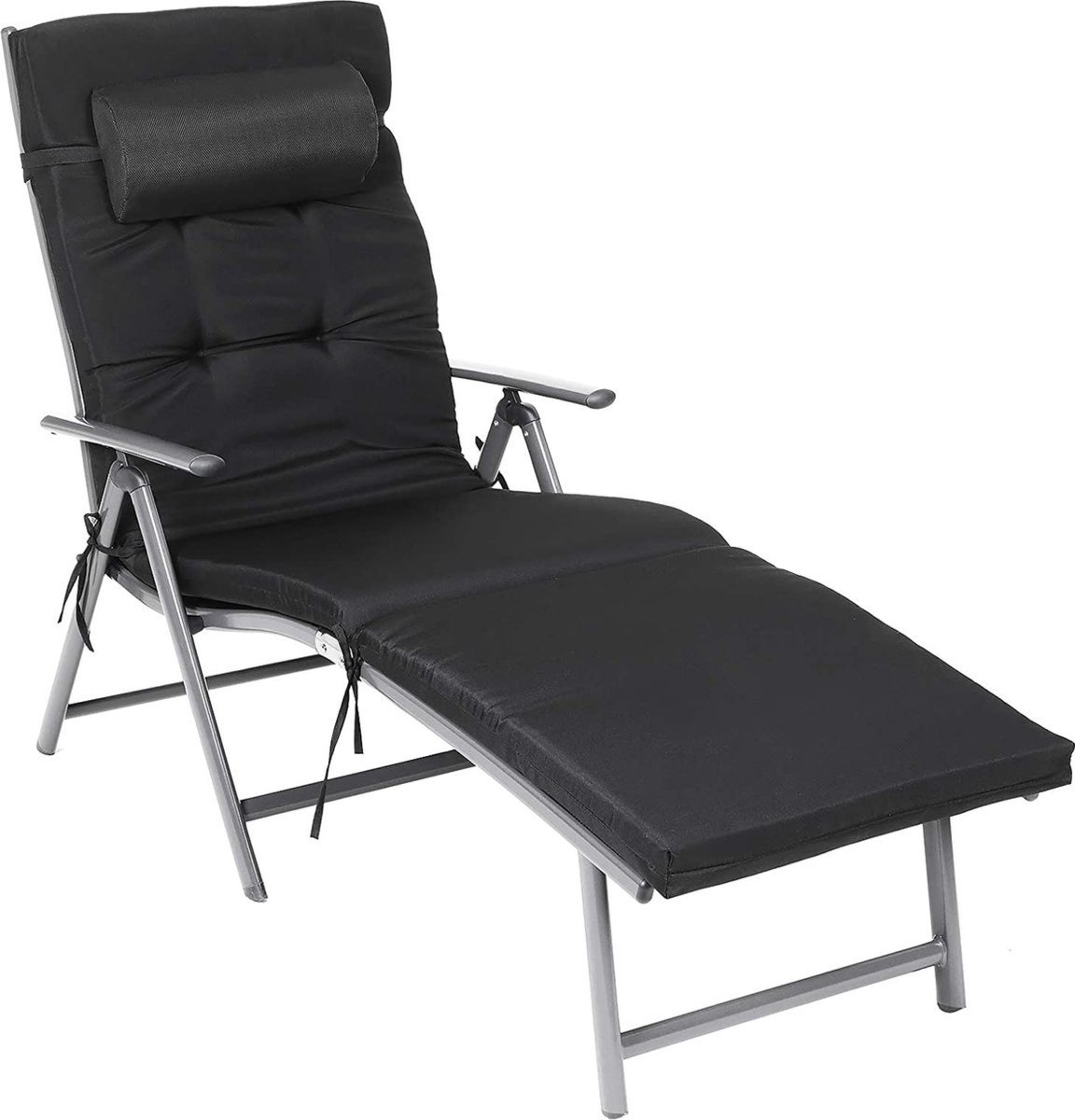 Bol.com O'DADDY® Ligbed tuin - Zonnebed - Ligbedden - Ligbed opvouwbaar volwassenen - Ligbed opvouwbaar - Ligbed - Ligbed inklap... aanbieding