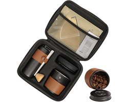 Koffiezetapparaat Set - Reis Koffie - Outdoor Gebruik - Handmatige Molen - Compact Formaat - A