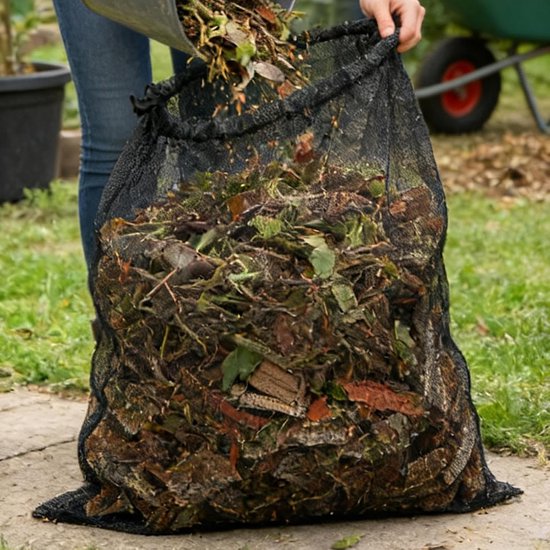Opvangzak Houtversnipperaar - Hakselaar Zak Gaas - Tuinwerk Opruimen - Tijdbesparend Ontwerp - 122x61 Cm - Niet gespecificeerd — afbeelding 4