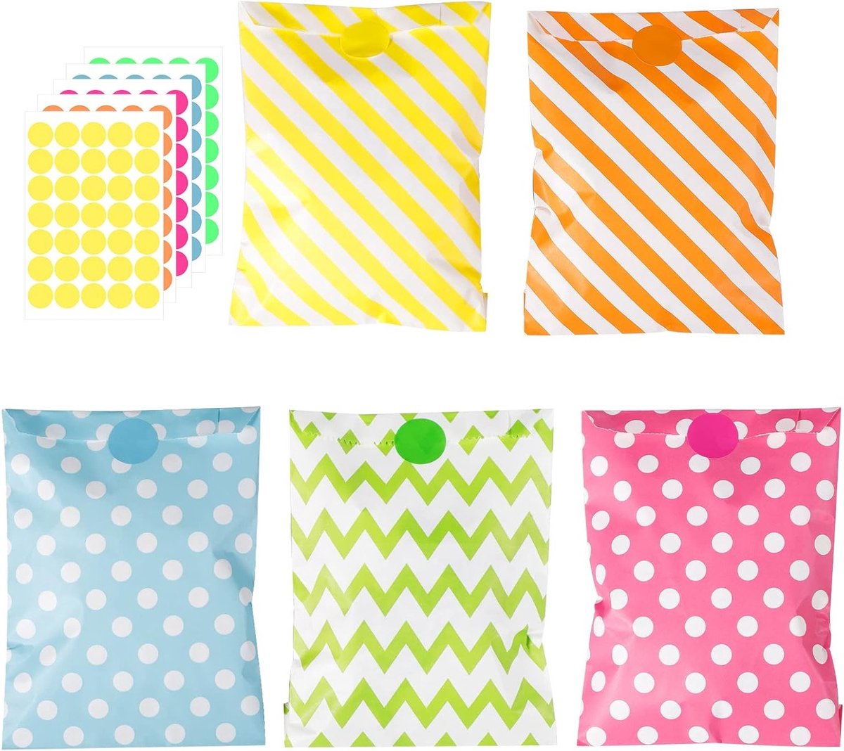 50 Stuks Kleurige Papieren Sandwich Tassen, Kleine Cadeautassen voor Verjaardagen en Bruiloften, Perfect voor Snoep en Vullingen