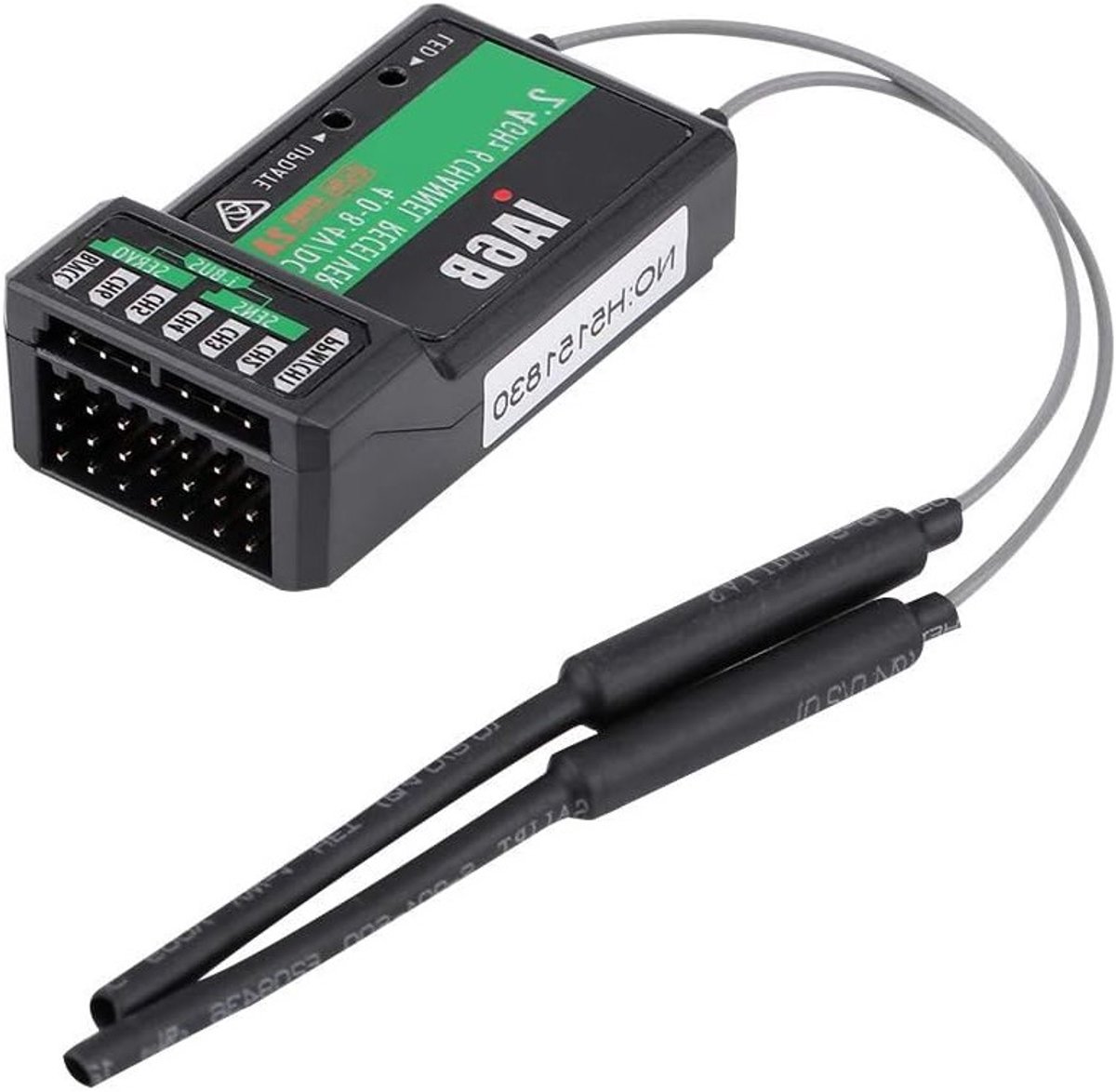 6CH 2.4G RC Ontvanger PPM voor Flysky FS-I6X en FS-I6S - Betrouwbare Verbinding voor Drones en Modelvliegtuigen